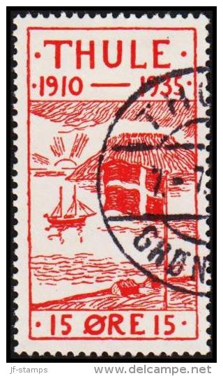 1935. Thule. 15 Øre Red (Michel: 2) - JF175418 - Thule