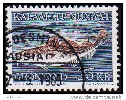 1981. Codfish. 25 Kr.  (Michel: 129) - JF175278 - Ungebraucht