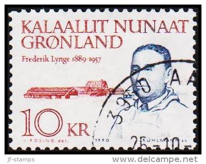 1990. Frederik Lynge And Augustinus Telef Nis Lynge. 10,00 Kr (Michel: 209) - JF175339 - Unused Stamps