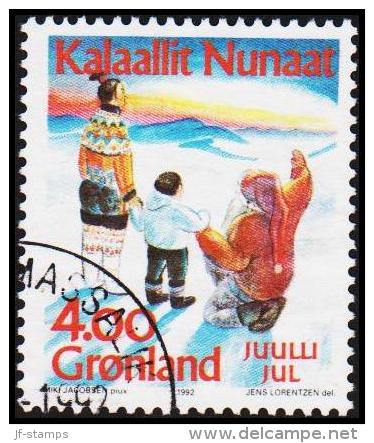 1992. Christmas Stamp. 4,00 Kr.  (Michel: 229) - JF175354 - Unused Stamps