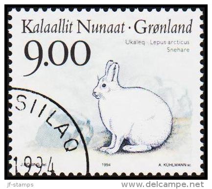 1994. Animals In Greenland. Series. II. 9,00 Kr.  (Michel: 251) - JF175374 - Unused Stamps