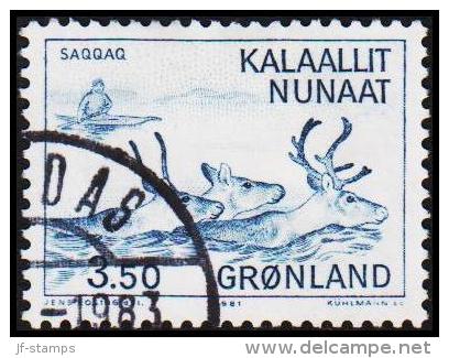 1981. Saqqaq-culture And Tunit-Dorset-culture. 3,50 Kr. Blue (Michel: 131) - JF175280 - Nuevos