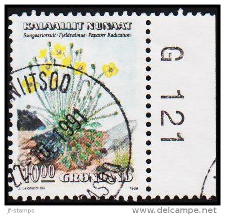 1989. Flowers Series I. 10,00 Kr.  (Michel: 198) - JF175326 - Unused Stamps