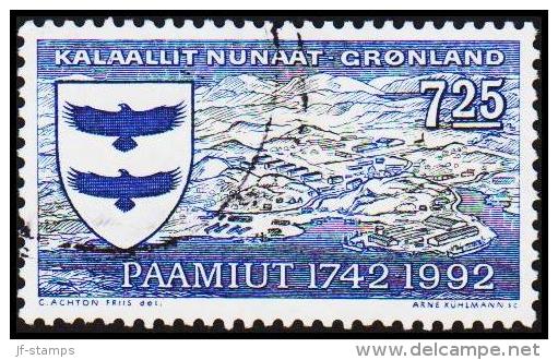 1992. Paamiut (Frederikshaab) 250 Years. 7,25 Kr  (Michel: 225) - JF175355 - Nuevos