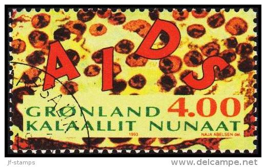 1993. AIDS. 4,00 Kr.  (Michel: 238) - JF175357 - Unused Stamps