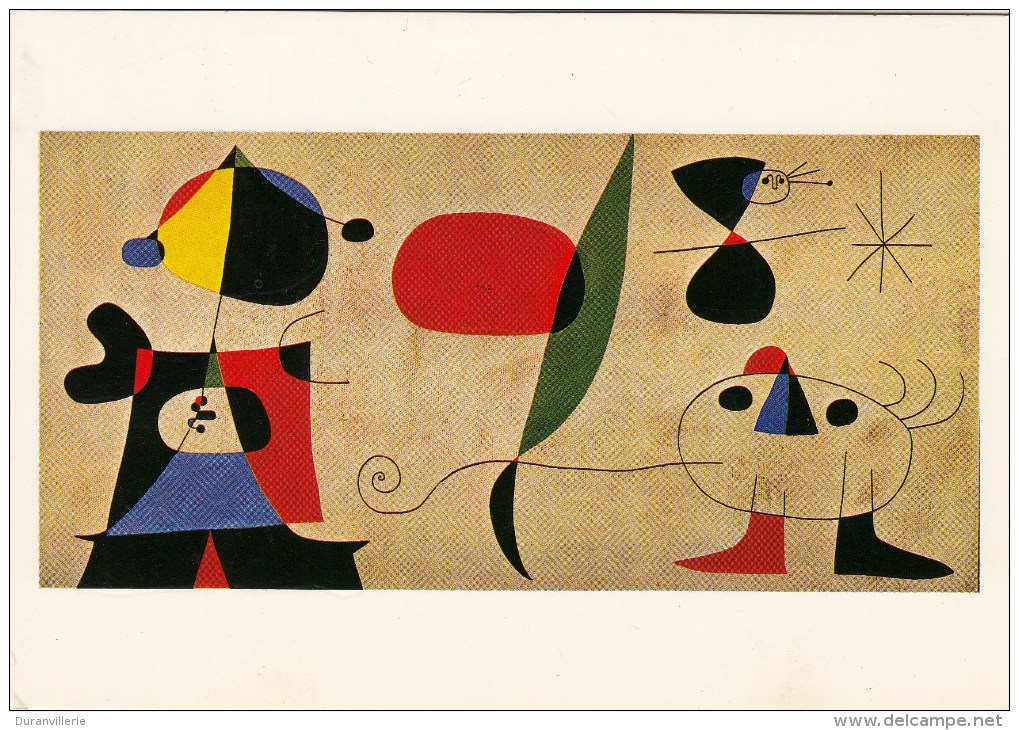 JOAN MIRO Peinture Murale Pour Joaquim Gomis 1948 - Paintings