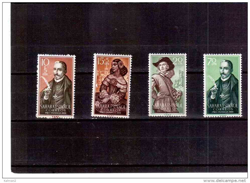 XX1941  -  SAHARA ESPANOL    /  SERIE NUOVA** MNH   /  CAT. Y.T. NR.  143/146 - Spanish Sahara