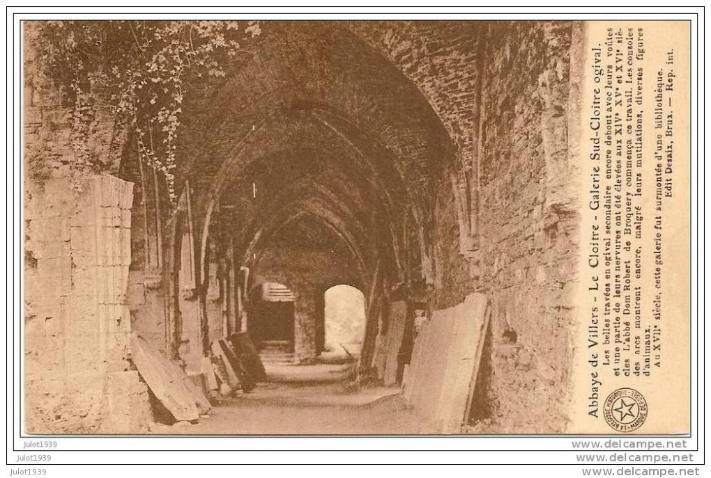 VILLERS - LA - VILLE ..-- Ruines . Le Cloître . - Villers-la-Ville