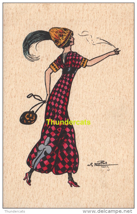 CPA ILLUSTRATEUR NAILLOD FEMME ** ARTIST SIGNED NAILLOD LADY - Naillod