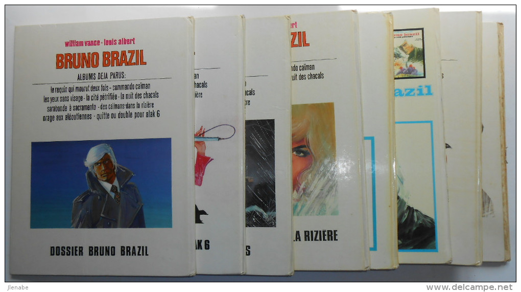 Bruno Brazil Par Vance Lot De 7 BD En EO & Réédition - Bruno Brazil