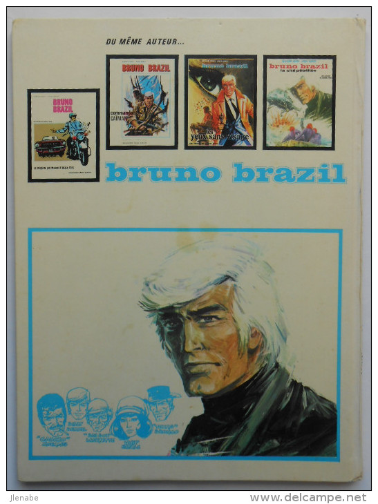 Bruno Brazil par Vance lot de 7 BD en EO & réédition