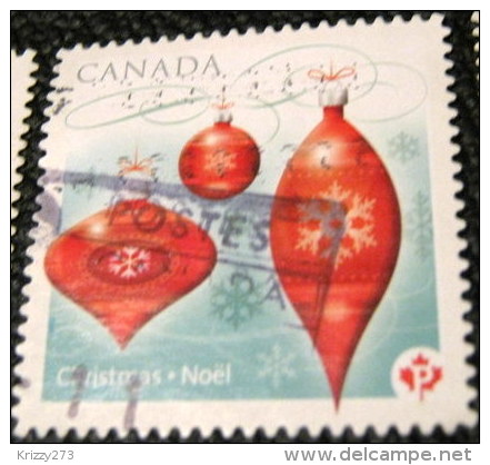 Canada 2010 Christmas Decoration P - Used - Used Stamps