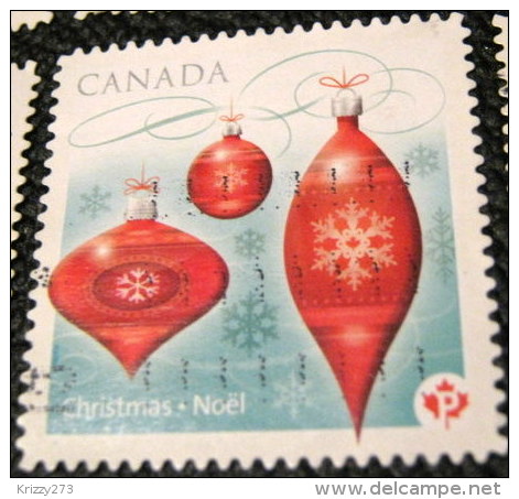 Canada 2010 Christmas Decoration P - Used - Gebruikt