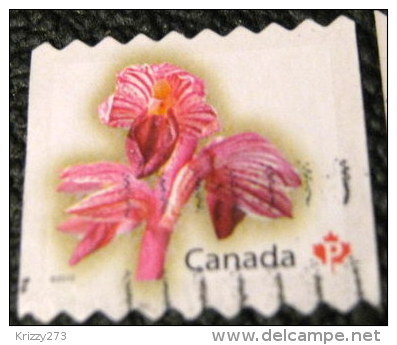 Canada 2010 Orchid Flower P - Used - Used Stamps