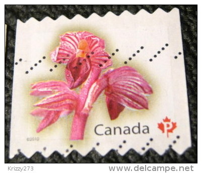 Canada 2010 Orchid Flower P - Used - Used Stamps