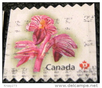 Canada 2010 Orchid Flower P - Used - Used Stamps