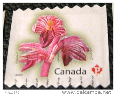 Canada 2010 Orchid Flower P - Used - Used Stamps