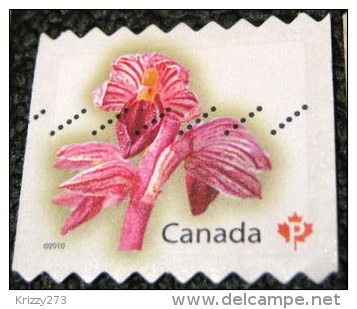 Canada 2010 Orchid Flower P - Used - Used Stamps