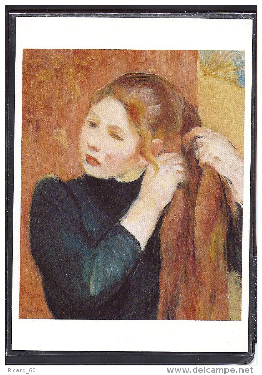 Oeuvre De Berthe Morisot, Jeune Femme Se Coiffant, Impressionnisme, Musée De Copenhague - Pintura & Cuadros