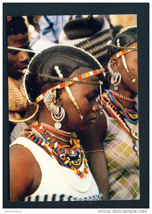 SENEGAL  -  Bassari Girl  Unused  Postcard As Scan - Senegal