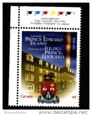 CANADA - 2004  ILE-DU-PRINCE  EDWARD UNIVERSITY  MINT NH - Nuevos
