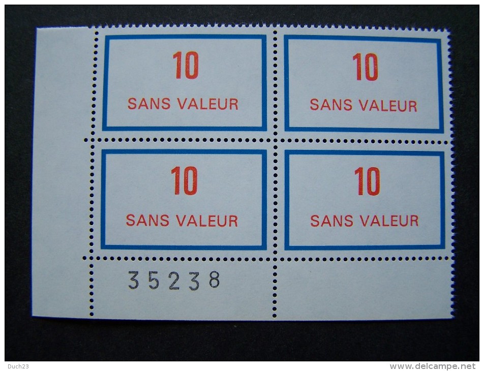 FICTIFS NEUF ** N°F248 SANS CHARNIERE (FICTIF F 248) COIN DATE DE FEUILLE - Ficticios