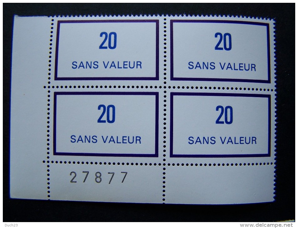 FICTIFS NEUF ** N°F249 SANS CHARNIERE (FICTIF F 249) COIN DE FEUILLE - Finti