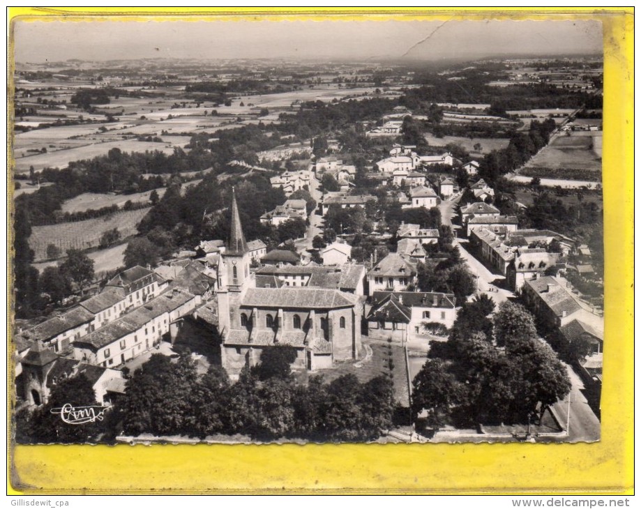 - GALAN - Vue Générale Aérienne  Sur L'Eglise Et La Ville - Galan