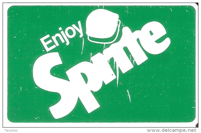 TARJETA DE PAKISTAN DE 30 UNITS DE ENJOY SPRITE (TELECARD) - Pakistán