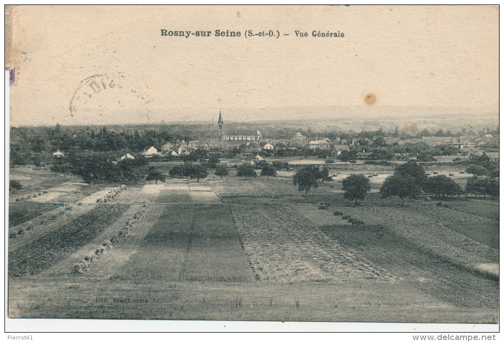 ROSNY SUR SEINE - Vue Générale - Rosny Sur Seine