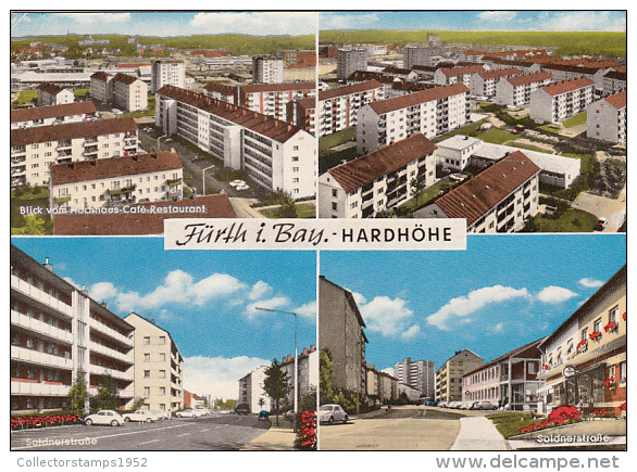 22801- FURTH- PANORAMA, STREET VIEWS, CAR - Fuerth