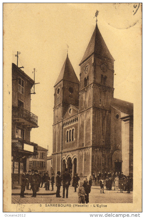 57 Sarrebourg. L'eglise - Sarrebourg