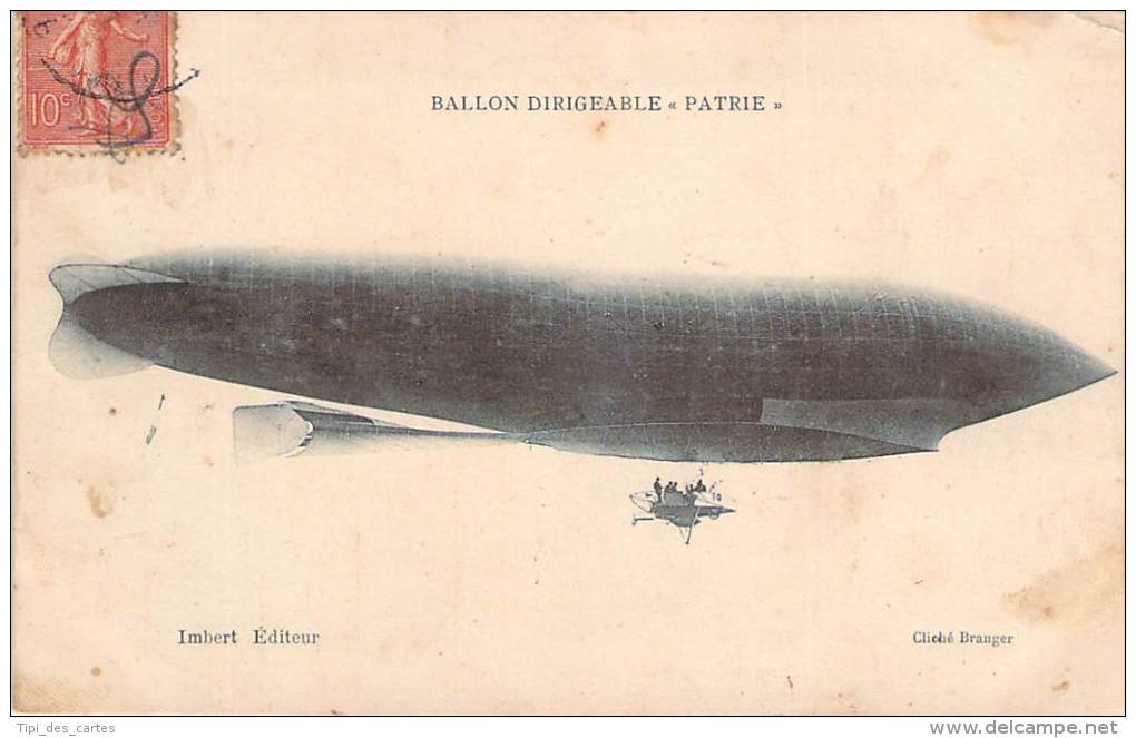 Aviation - Ballon Dirigeable "Patrie" - Dirigibili