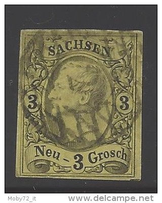 Sachsen - 1855 - Usato/used - Johann I - Mi N. 11 - Saxe