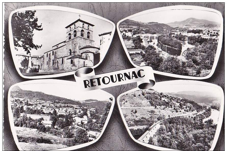 RETOURNAC Retournaguet  Viaduc De Chamalières   - Dentelée - - Retournac