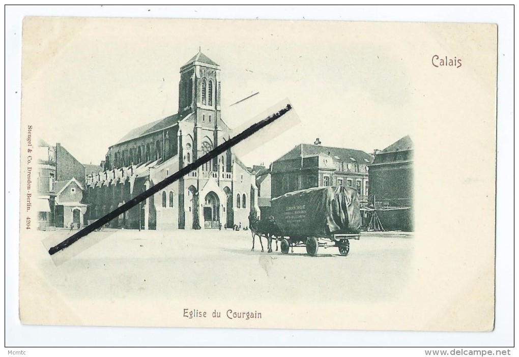 CPA - Calais - Eglise Du Courgain - Calais