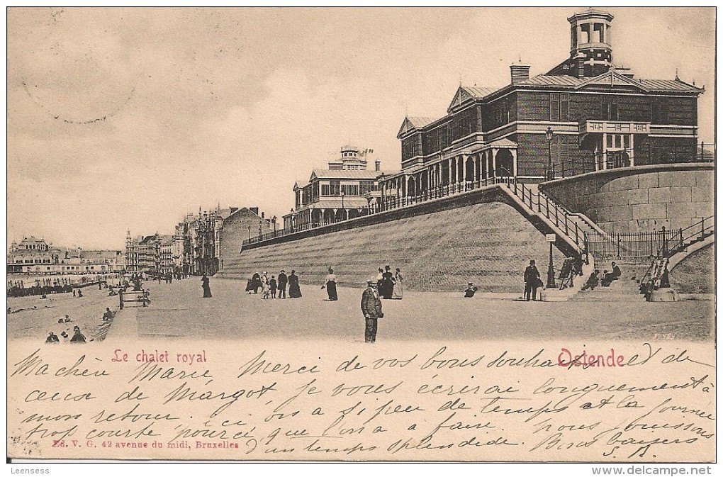 Oostende- Ostende-Le Chalet Royal (1903) - Oostende