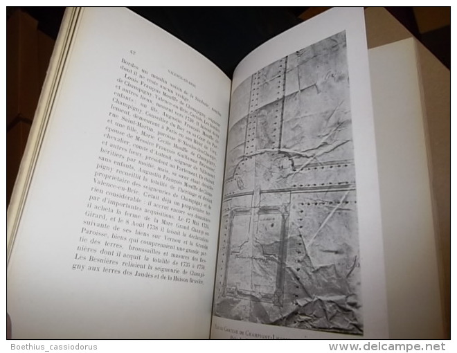 EO Rare !!! VALENCE-EN-BRIE Et La Terre Des Bordes (1256-1911) 1911 FRANCK MATAGRIN / Ile -de-France, Seine-et-Marne... - Ile-de-France