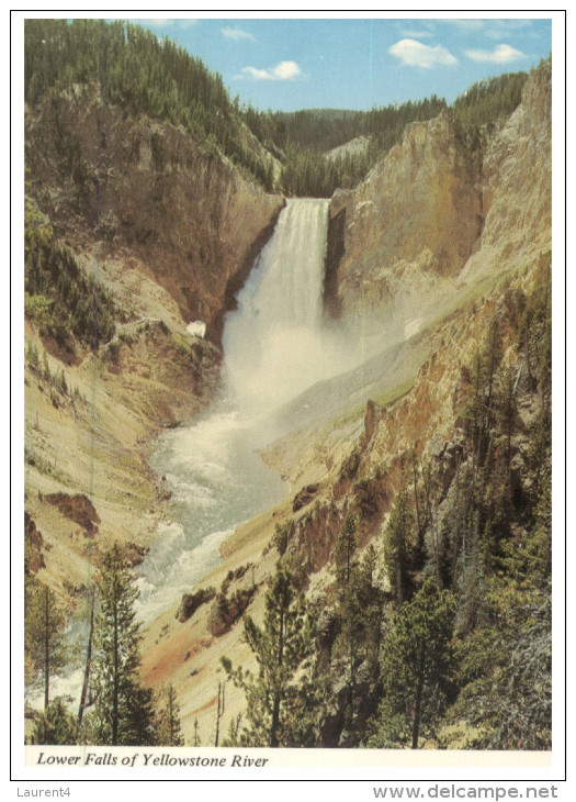 (777) USA - Yellowstone River Lower Falls - Yellowstone