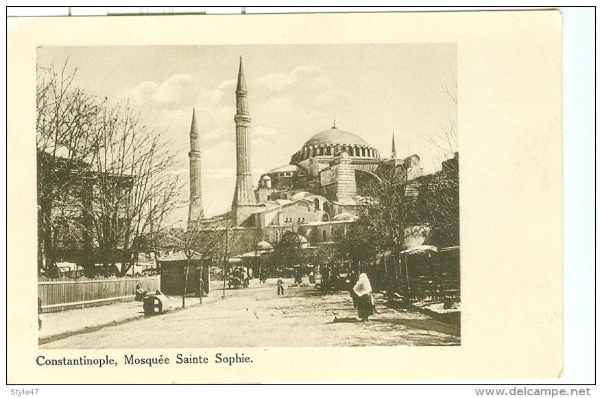 CONSTANTINOPLE ISTANBUL  MOSQUEE  SAINT SOPHIE - Turchia