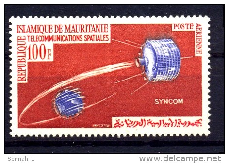 Mauretanien / Mauritanie: 'Satellite Syncom-3 In Space, 1964', Mi. 230; Yv. PA.28; Sc. C35 ** - Afrique