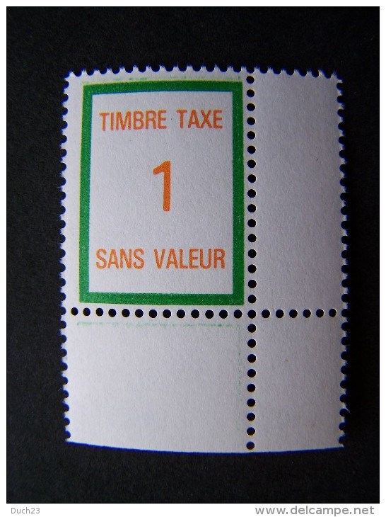 FICTIFS NEUF ** N°FT34 SANS CHARNIERE (TAXE FICTIF FT 34) - Ficticios