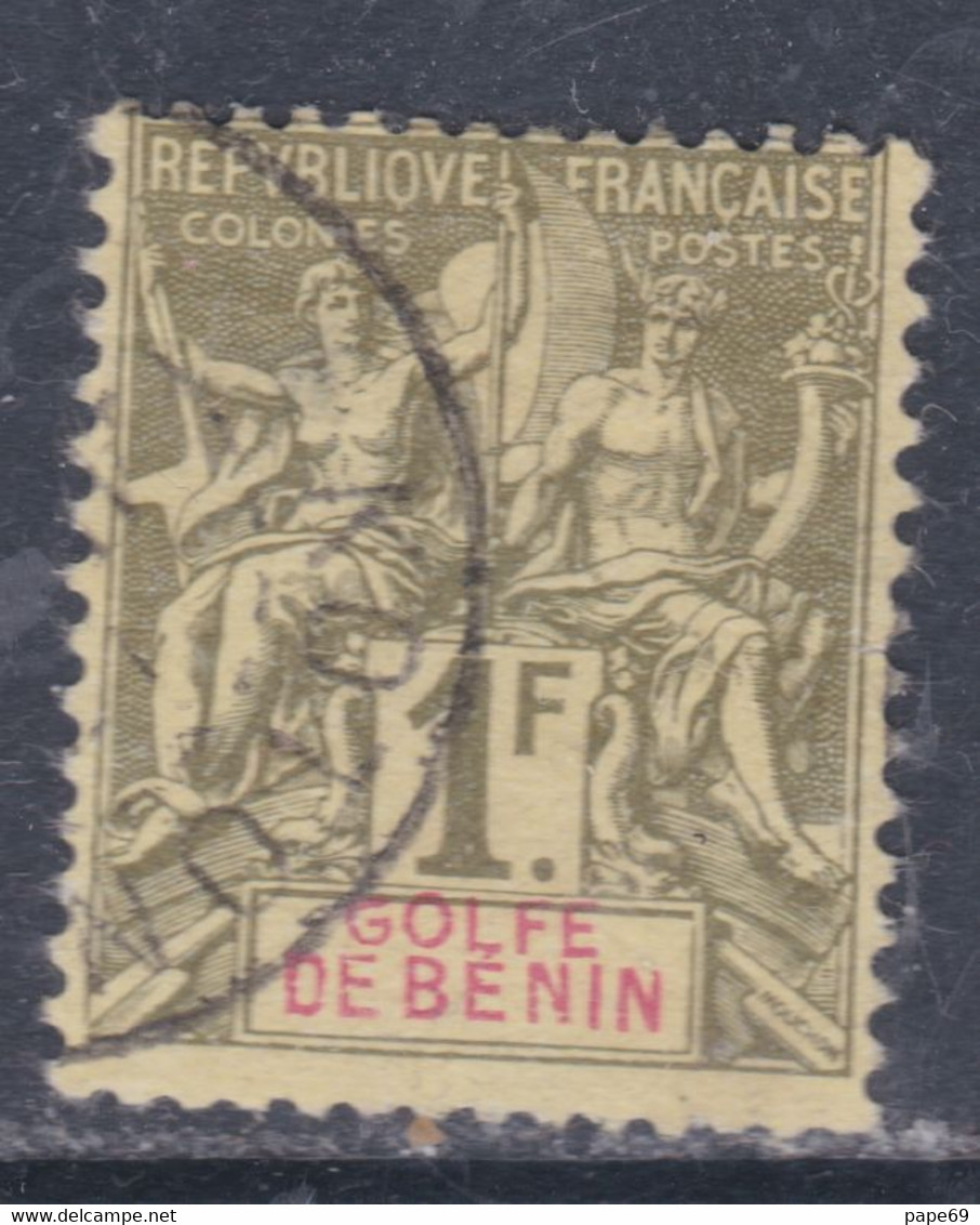 Bénin N° 32 O  Type Groupe : 1 F. Olive  Oblitération Moyenne  Sinon TB - Usados