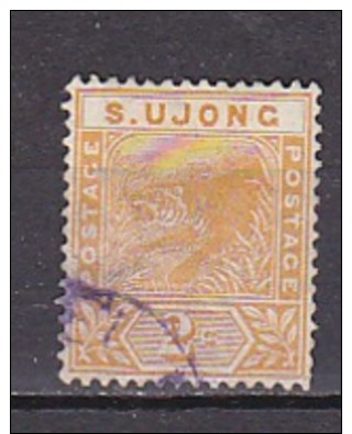 MALAYSIA - SUNGEI UJONG  - N°Y&T - 12 -  2c Orange  - Tigre - Oblit - Malaysia (1964-...)