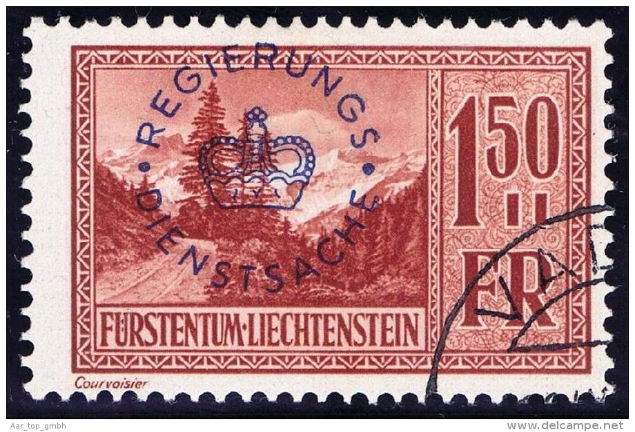 Liechtenstein Dienst 1935 Zu#D20 Mi#19 Gestempelt - Service