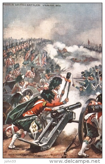 R. Caton Woodville  - Famous British Battles : 1808 Vimiera   -   9135 - Tuck, Raphael