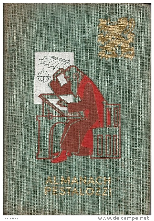 ALMANACH PESTALOZZI - 1952 - Superbe Etat -Agenda De Poche Des Ecoliers Belges - 6-12 Jahre