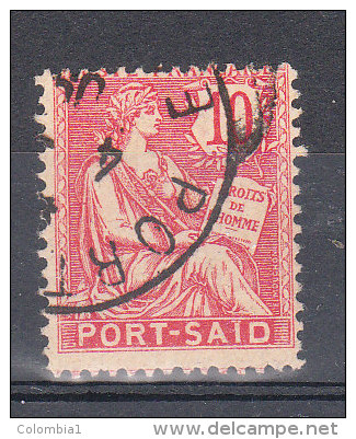 PORT SAID YT 25 Oblitéré 1908 - Used Stamps