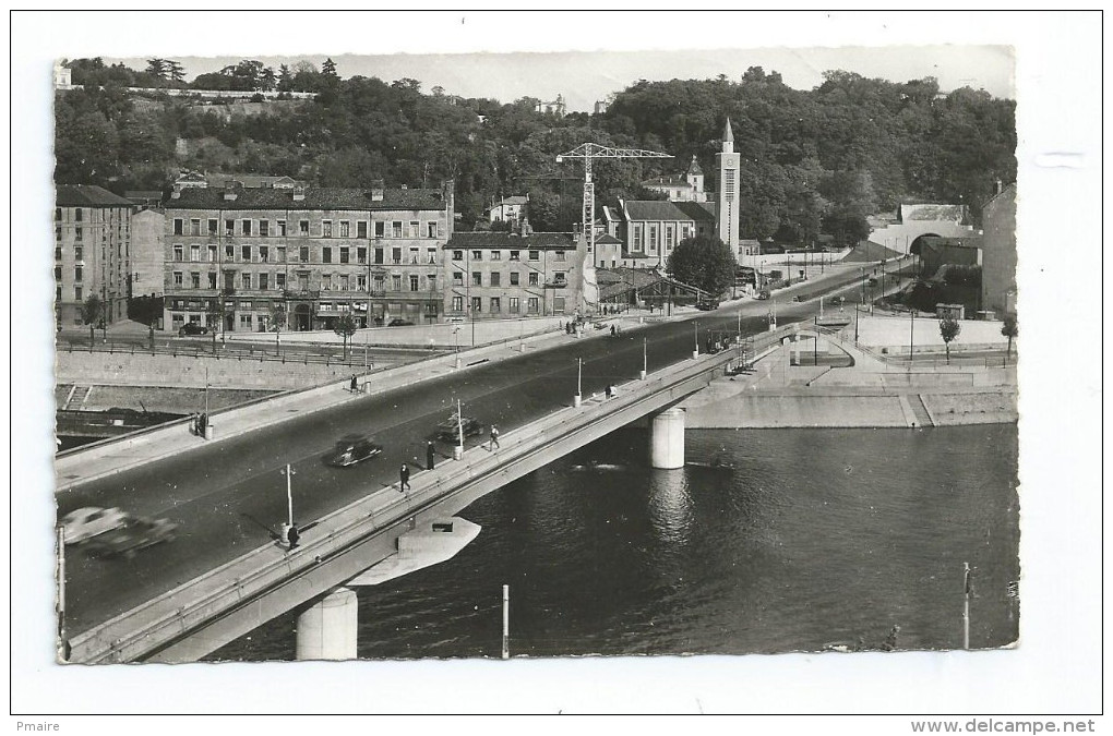 CPA 69 LYON CPSM Pont Clémenceau Entrée Du Tunnel Routier - Lyon 9