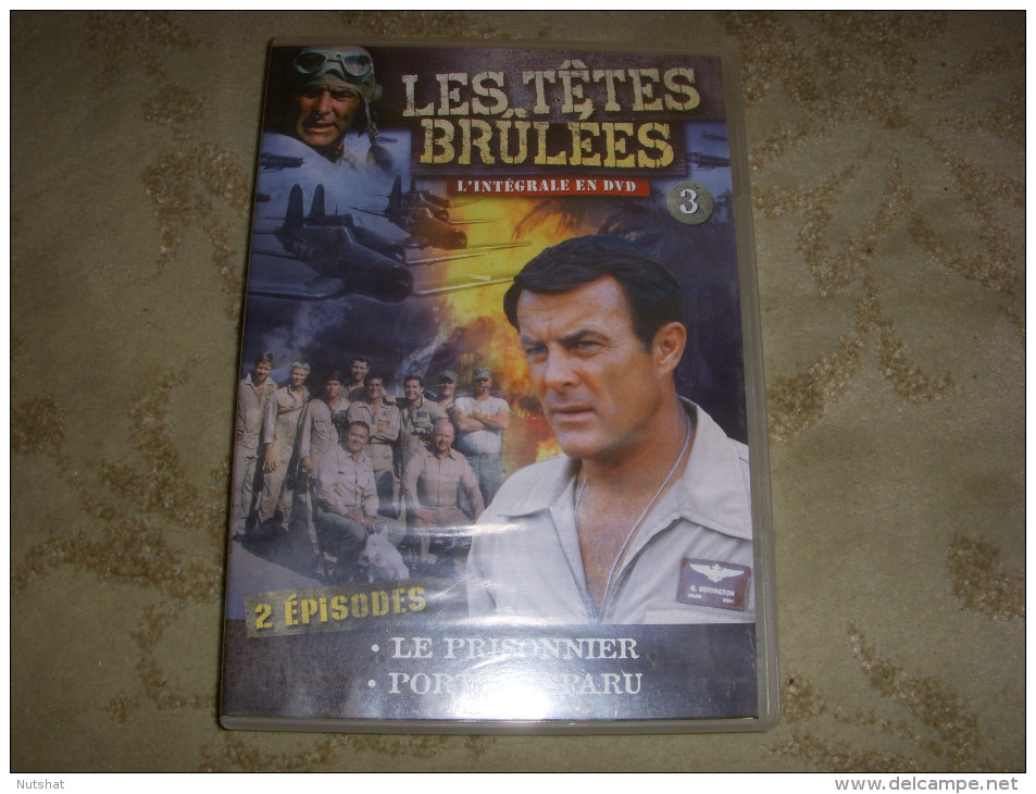 DVD SERIE LES TETES BRULEES 3 - 2 EPISODES Le PRISONNIER - PORTE DISPARU 104mn - TV-Reeksen En Programma's